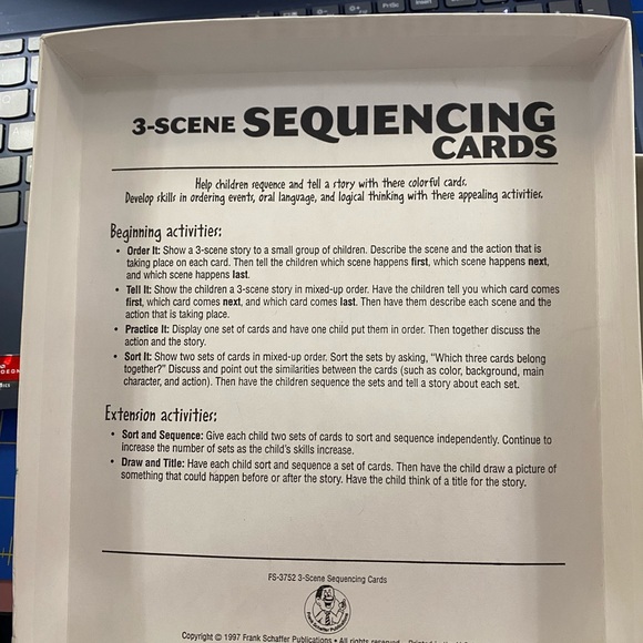 3 Scene Sequencing Printables